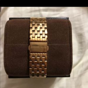 Michael Kors rose gold watch